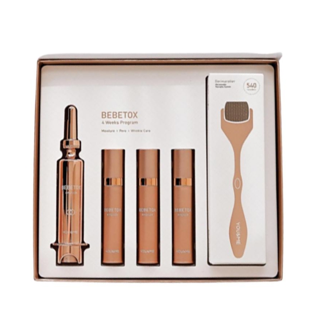 Korean Beauty Products For Women Skin Care Hansolbio Bebetox Ampoule Set Anti Wrinkle Moisturizing Pore Care 