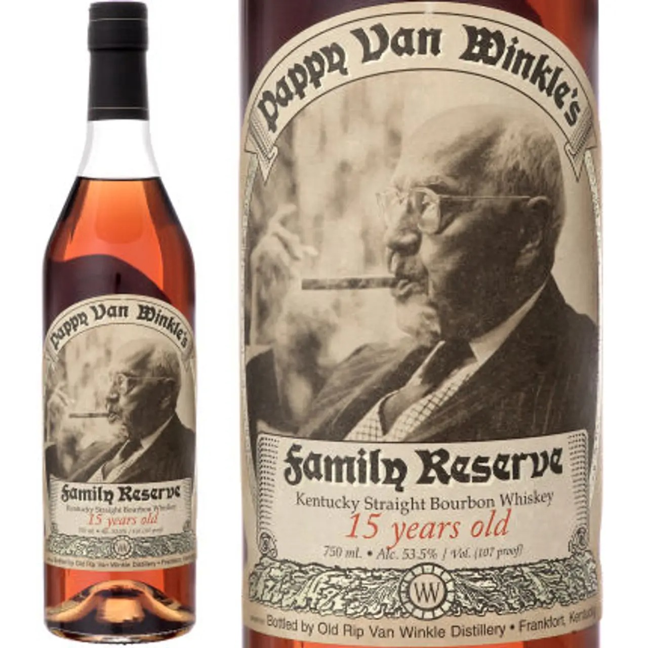 Pappy Van Winkle, Old Rip Van Winkle whiskey 23 year wholesale supply