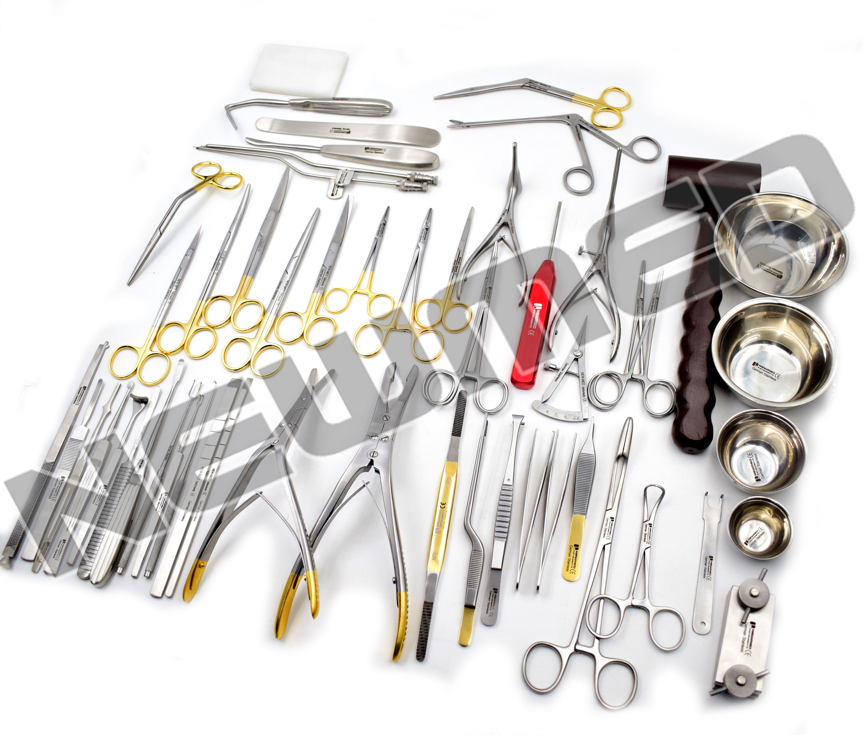 Gubisch Complete Rhinoplasty Instruments Surgery Set Surgical Instruments Of Nasal Surgery Set 