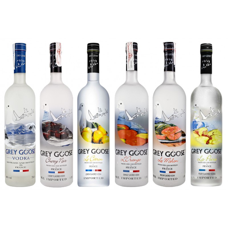 Original French Grey Goose 1L Vodka / High Quality Grey Goose Vodka For Export