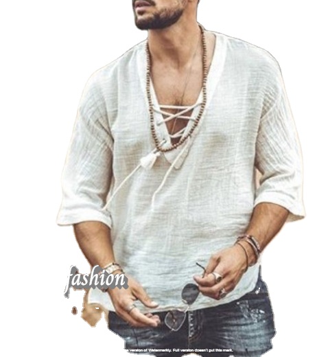 New Arrival Fashion 100% Cotton Linen Shirt Summer Design Elegant Casual Wear Mens Shirt 