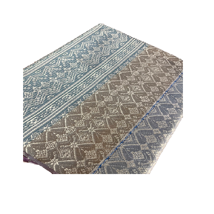 Hand Woven Silk (phum Khao Bin Pattern ) Silk Dress Women Printed Silk Fabric Clothes Premium Grade From Thailand 