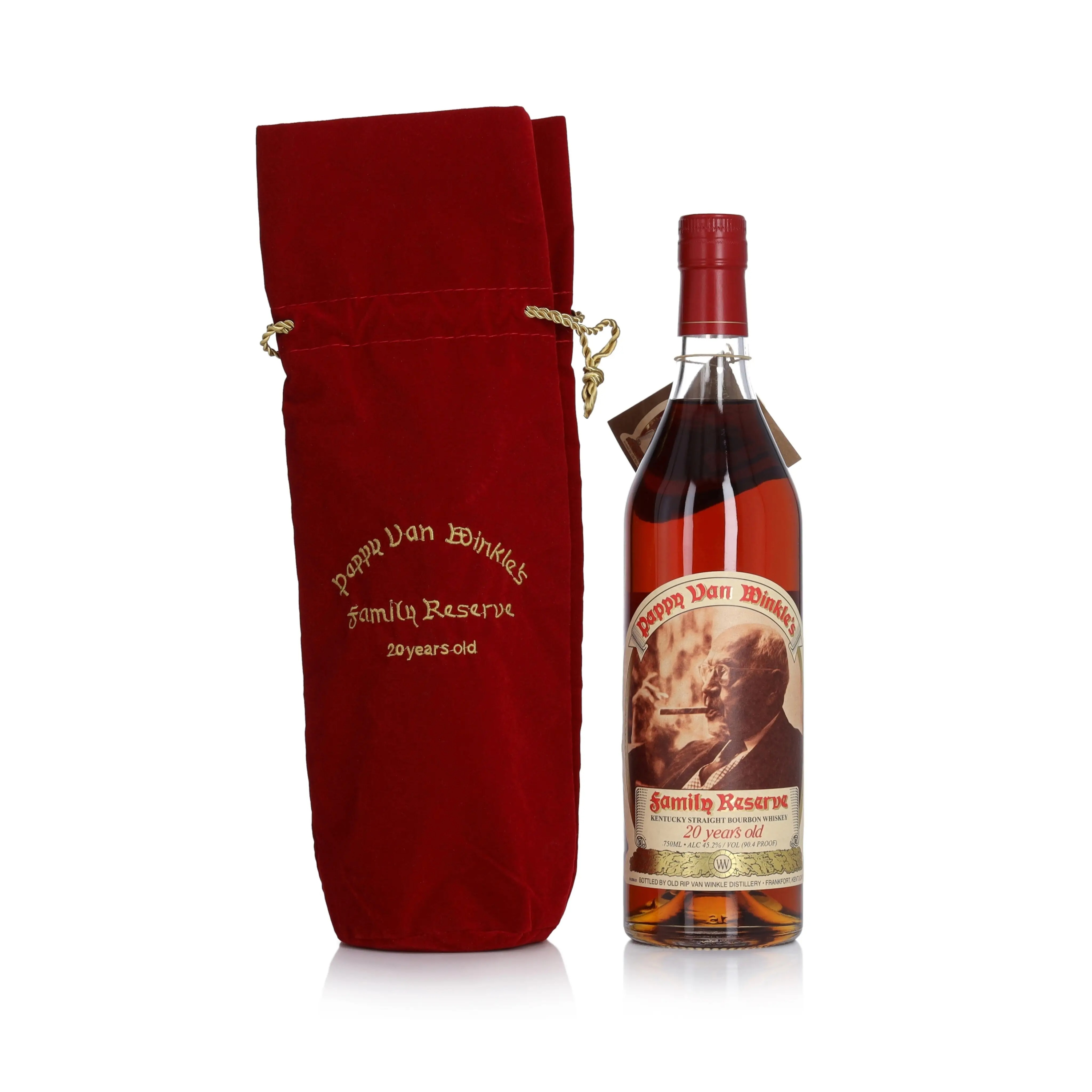 Buy Pappy Van Winkle - Full Set of 6 bottles (750ml)/Pappy Van Winkle Vertical| Bourbon & Rye Whiskey Wholesale in Belgium
