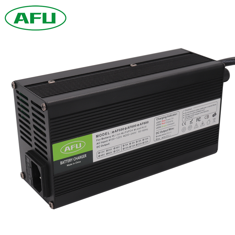China Factory Wholesale 58.8v 10a Lithium Battery Charger For 14s 51.8v Lithium Battery 48v Battery Charger 
