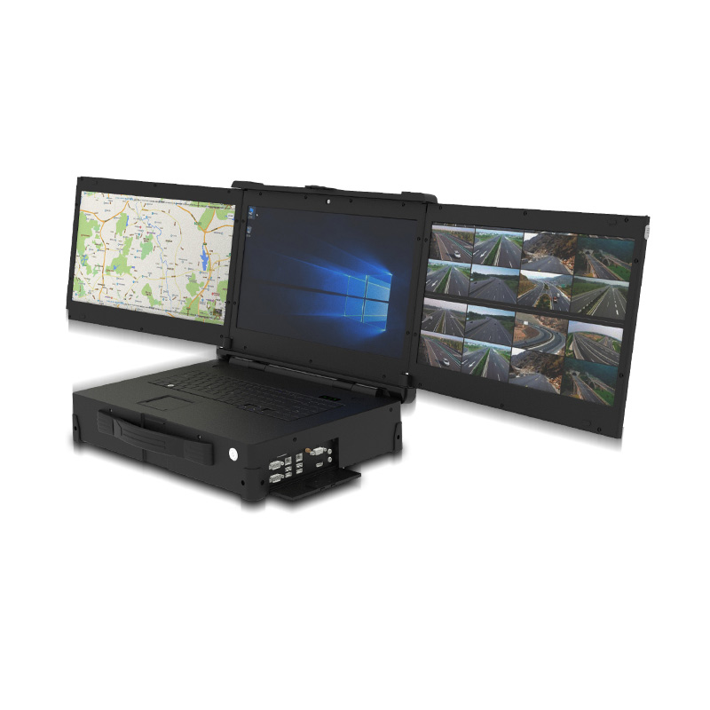 Sinsmart 17.3" Laptop 64gb 6usb Workstation Portable Industrial Rugged Computer