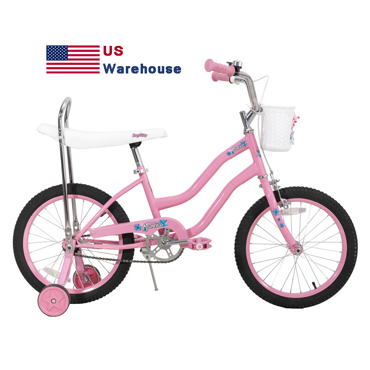 Joystar Us Warehouse 20 Inch Steel Frame Kids Bikes Environment Friendly Children Bicycle For Girls 