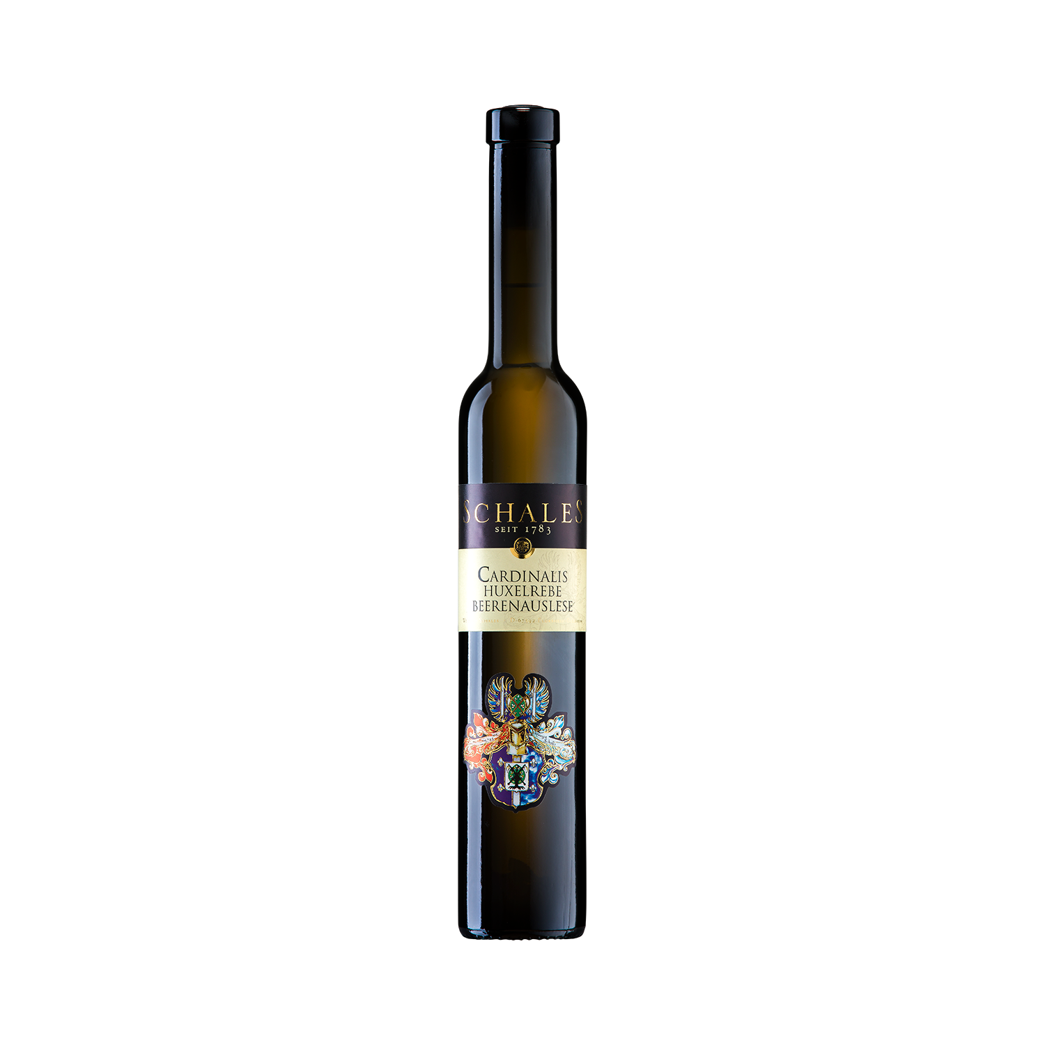 375ml 2009 Huxelrebe Beerenauslese white sweet dessert wine typical tropical fruit aroma, harmonious balance delicate mango note