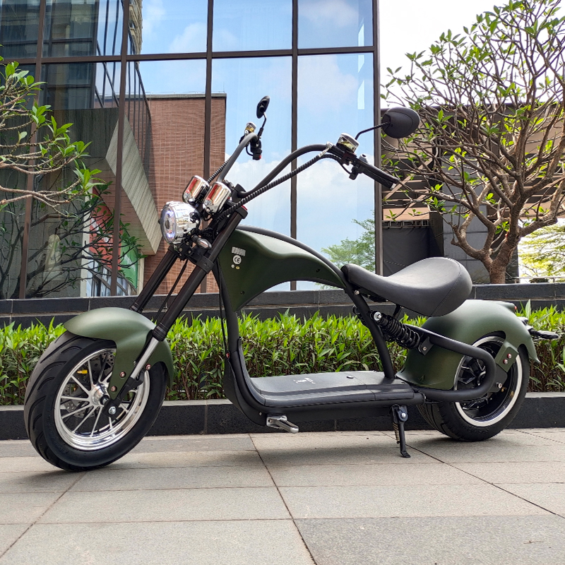 Overseas warehouse in stock eec certified high power 3000w 60v Chopper electric scooter for adults