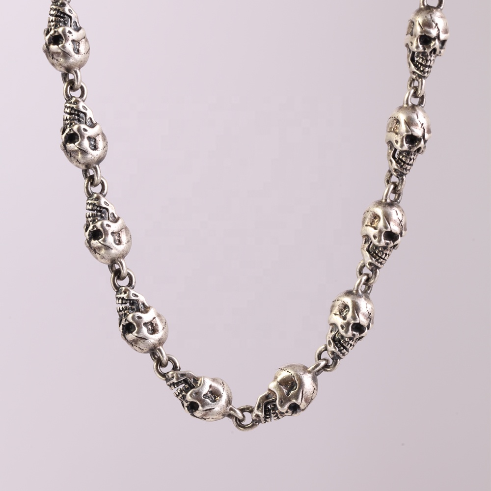 European And American New Fashion Style Retro Jewelry Mens Punk Rock Necklace 