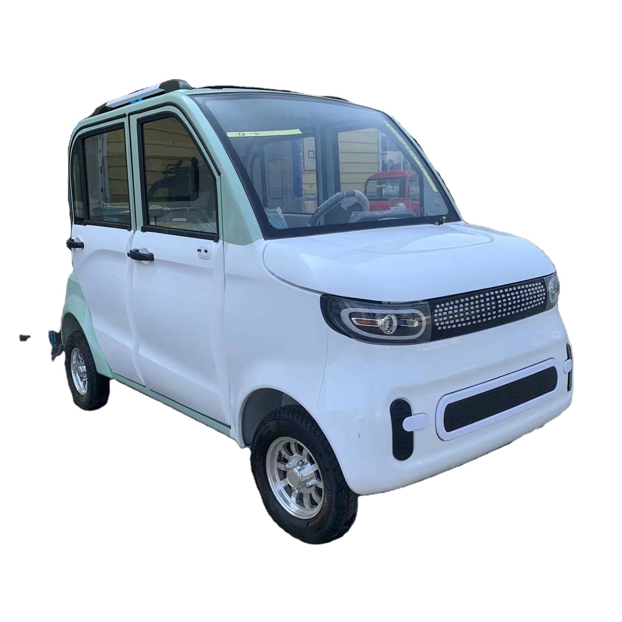 Factory direct sales new design 4-door 4-seat four wheel electric mini car  cheap electric vehicle made in china
