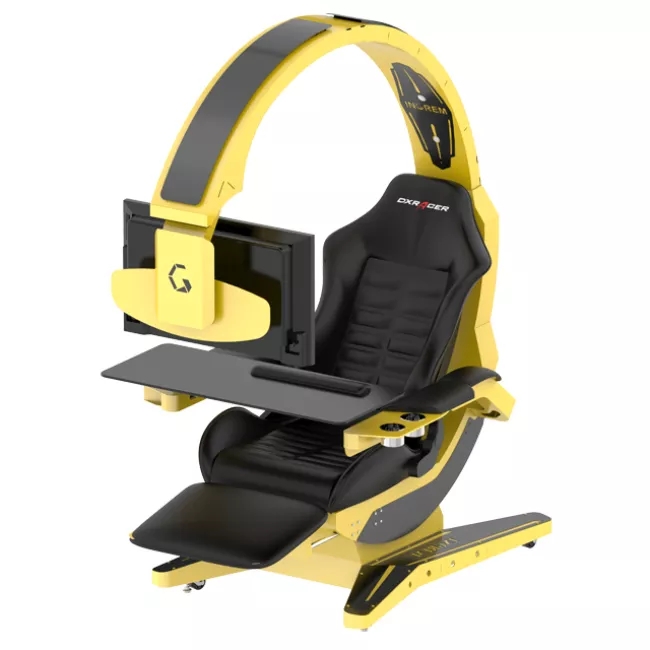 office chair computer ingrem workstation gaming desk workstation rgb