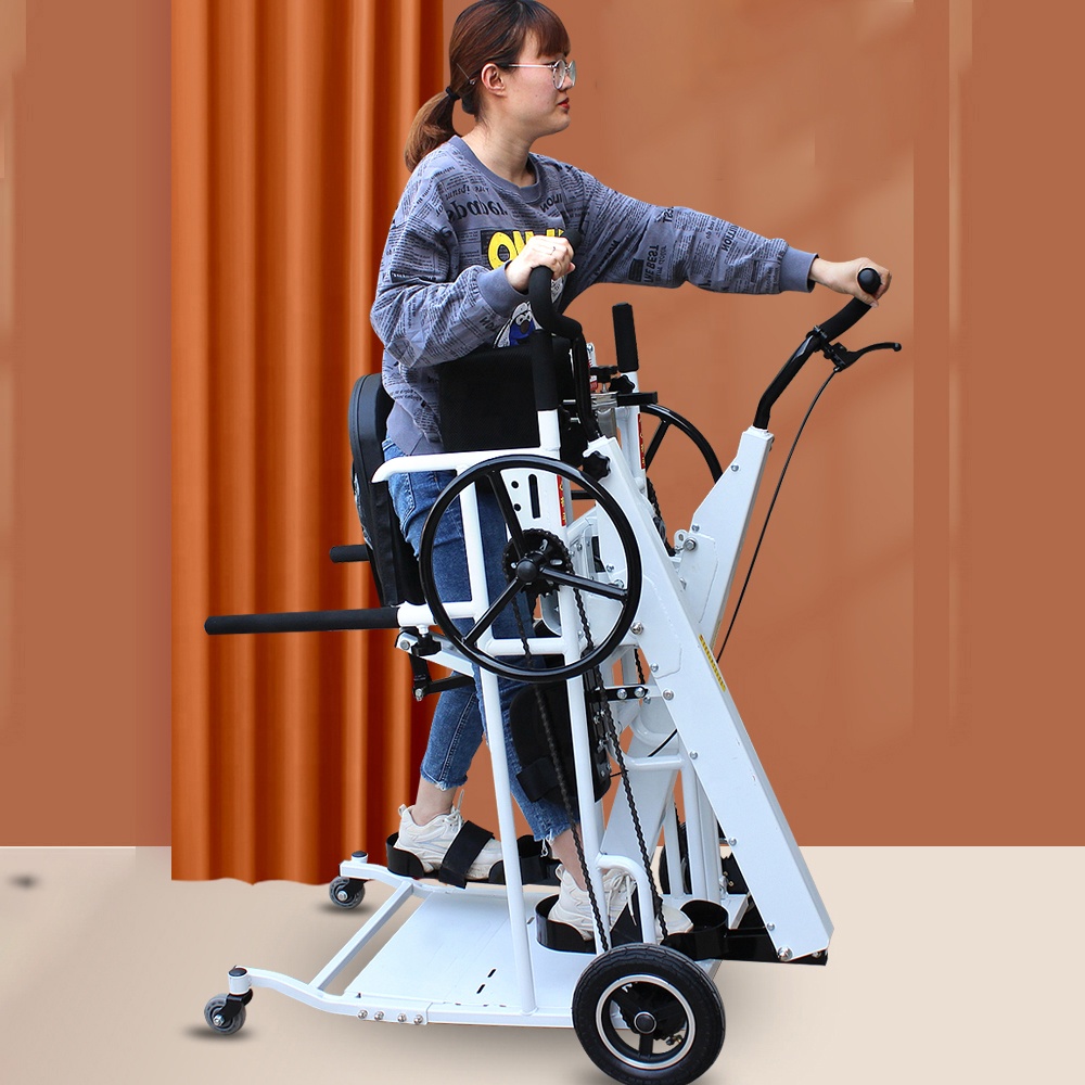 Auxiliary Rehabilitation Cerebral Palsy Walking Aid Hemiplegia Exercise Adjustable disabled standing walkers for disabled people