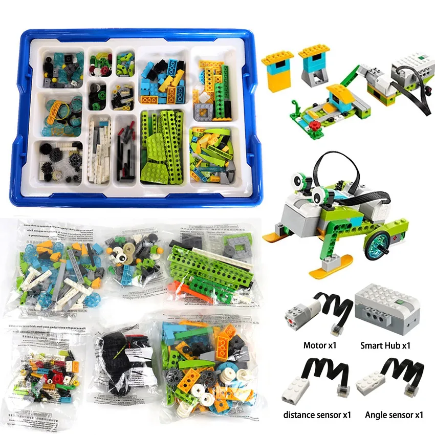 Child educational toys Education Assembly Robot Toys kids building block toys wedo 2