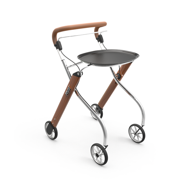 Custom multi color practical and safe indoor medical walker rollator for people with inconvenient legs