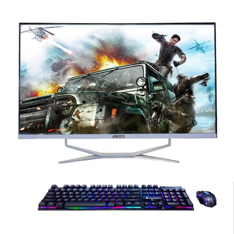 OEM/ODM Curved screen 32-inch all-in-one computer for live gaming Optional loading of separate graphics card and camera