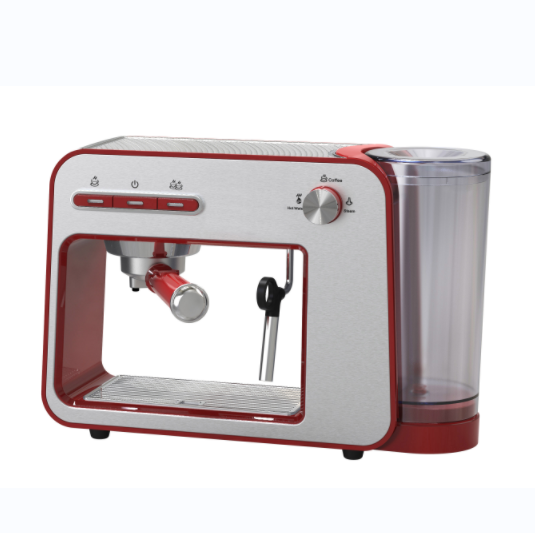 Household Appliances Restaurant 1L Espresso Coffee Machine Maker With TransparentRemovable Water Tank