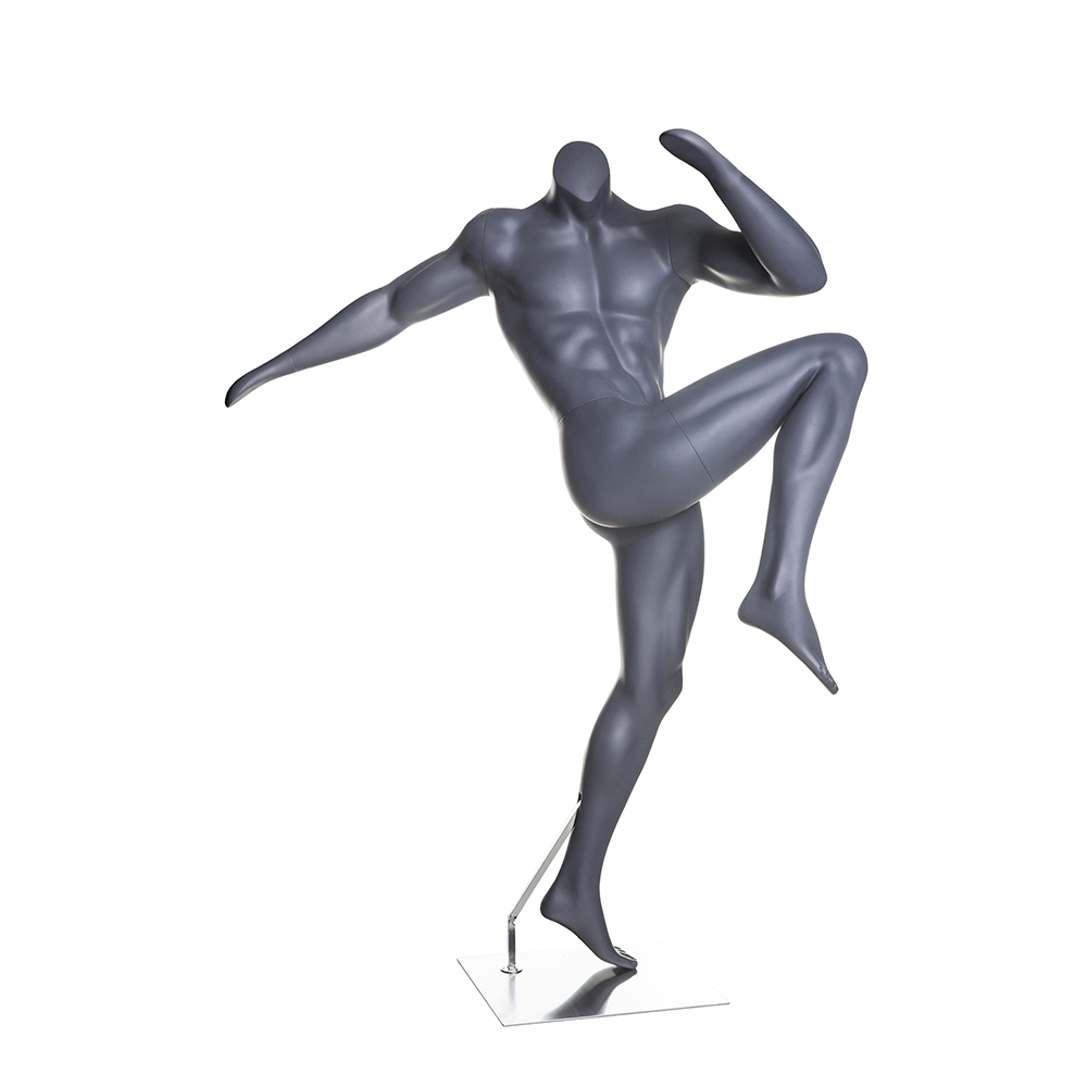 Boxing 3 Sports Muscle Male Mannequin Fiberglass Realistic Model Sportswear Display Window 