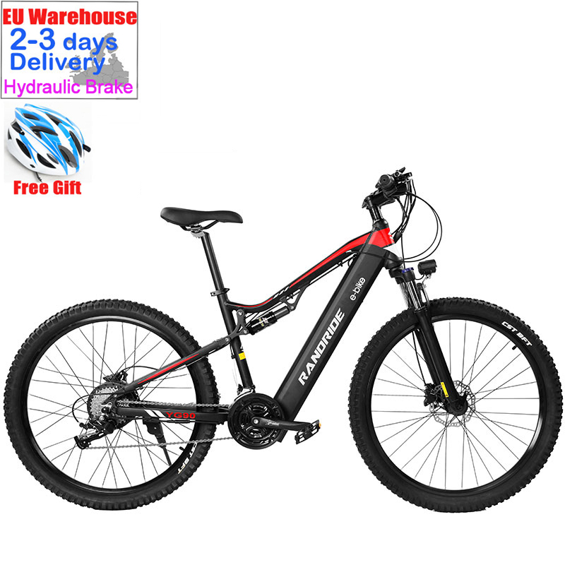 YUEXUN factory wholesale YG90 eu stock MTB ebike rear 48v 1000w electric bicycle powerful for men