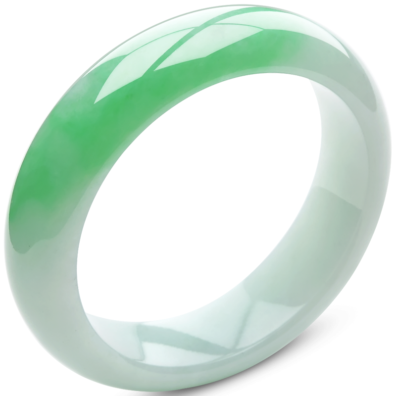 Yq443 Free Shipping Natural Emerald Gemstone Cuff Jadeite 59.5mm Inner Diameter Jade Bangle And Jade Bracelet