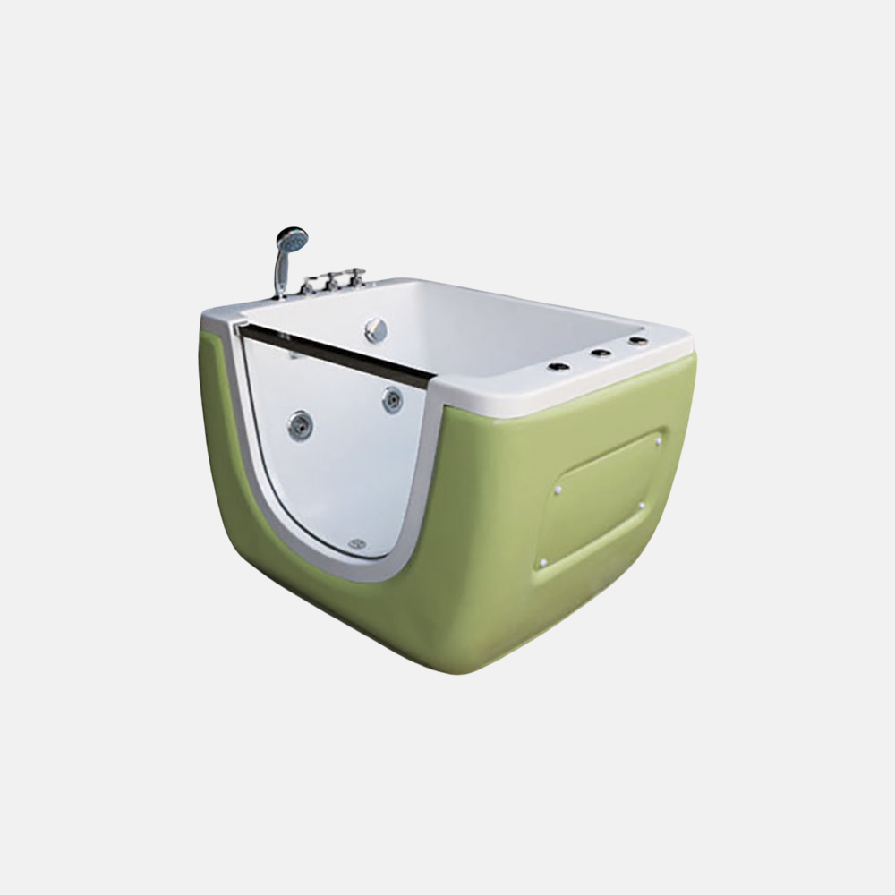 China Wholesale Baby Green Color Whirlpool Kid Spa Children Massage Freestanding Pink Bathtub Baby Bath Tub 
