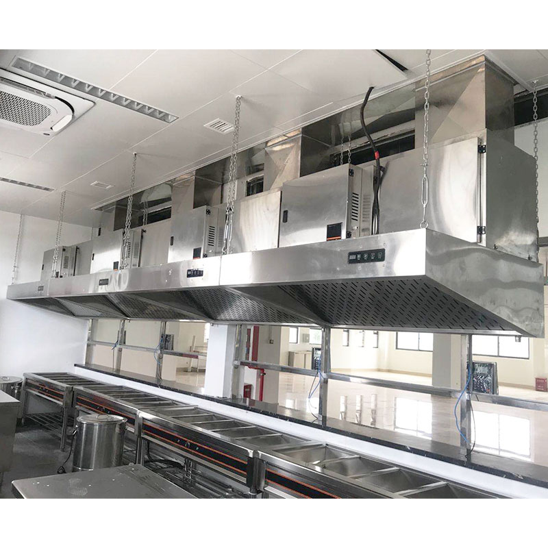 Oem Odm Kitchen Range Hood Cleaning Smoke Extractor With Esp Purification Filter