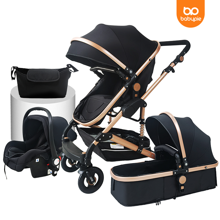New Born Trolley Stroller Baby 4 In 1 Travel System Foldable Carriage Pram Luxury Poussette 3 In 1 Cheap Baby Stroller For Baby 