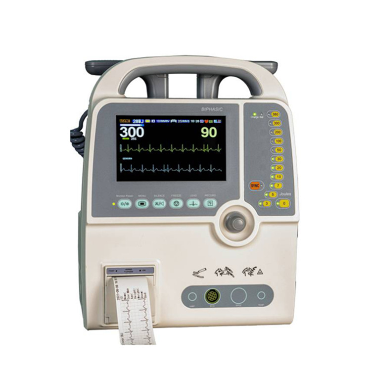 8000d Hospital Portable Defibrillator Automated Aed External Defibrillator Machine Price 