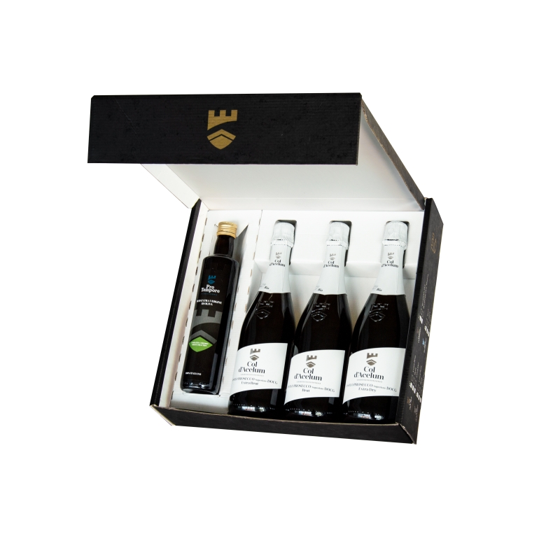 Good Taste Fruity With Style Prosecco Sparkling Wine And Extra Virgin Olive Oil Good for aperitif and dinner