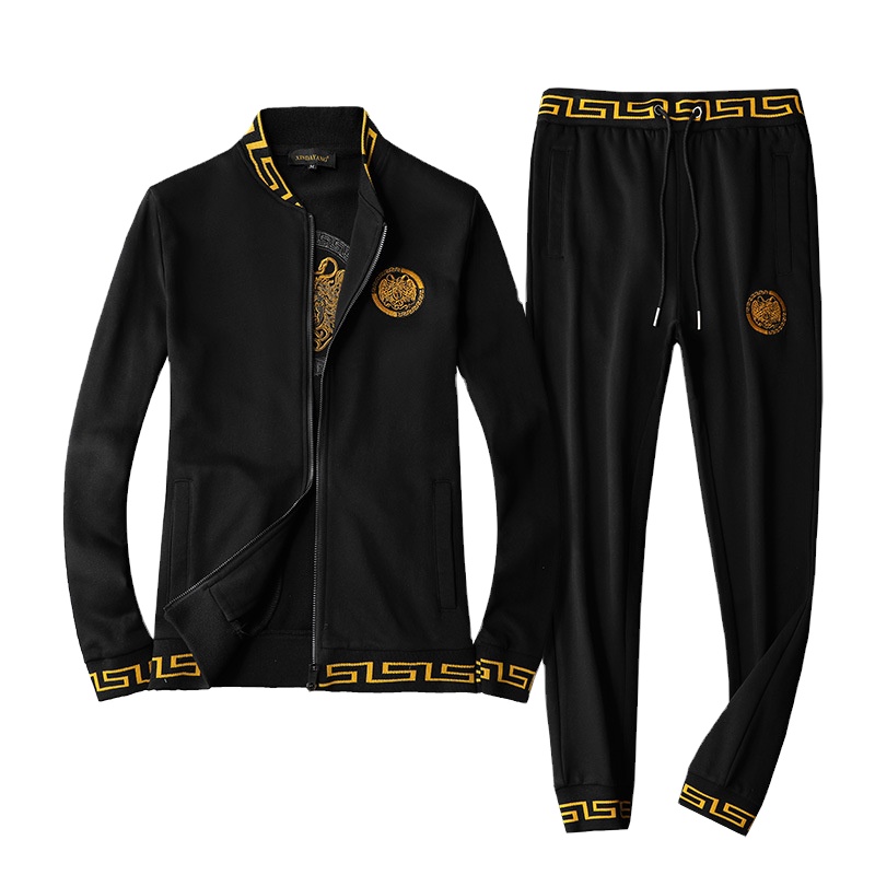 Custom Mens Winter Clothing Luxury Big Size Mens Clothing Sets 