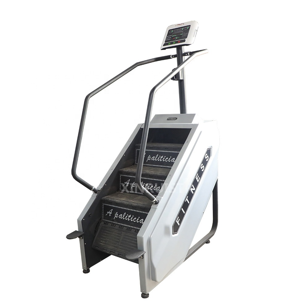 Commercial Climbing Cardio Climber Manual Fitness Stepper Gym Equipment Stair Master Trainer Machine For Sale