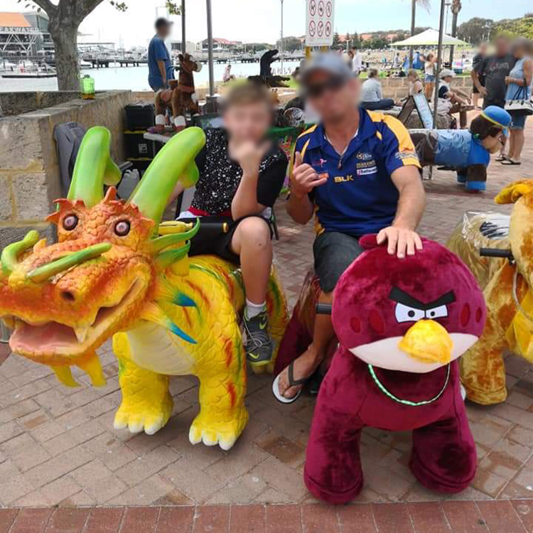 China Kids Big Ride on Animal Electric Kids Children Ride on Toy Animal in Mall