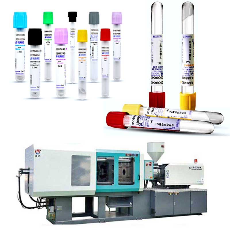Medical Supplies Blood Sample Collection Tube Making Machine Plastic Injection Molding Machine