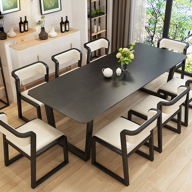 European Style Competitive Price Wooden Table Top Dining Table 