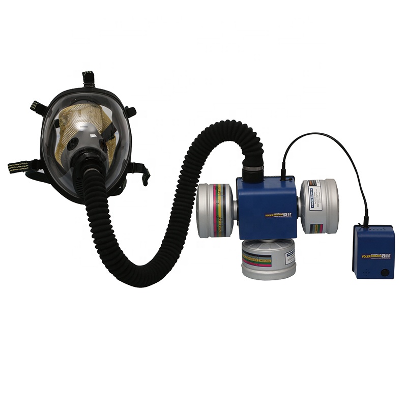 Portable Air Supplied Breathing Apparatus Custom Reusable Full Face Respirator Mask 