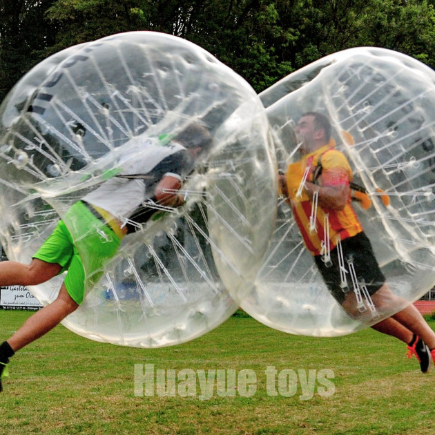 Popular PVC Tarpaulin Material Inflatable Zorb Ball Touch Body Bubble Football Bumper Ball Outdoor Sports For Adults And Kids