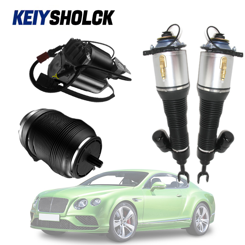 Keiysholck For Bentley Mulsanne Continental Air Ride Suspension System Air Suspension Spring Kit Set Air Strut For Car 