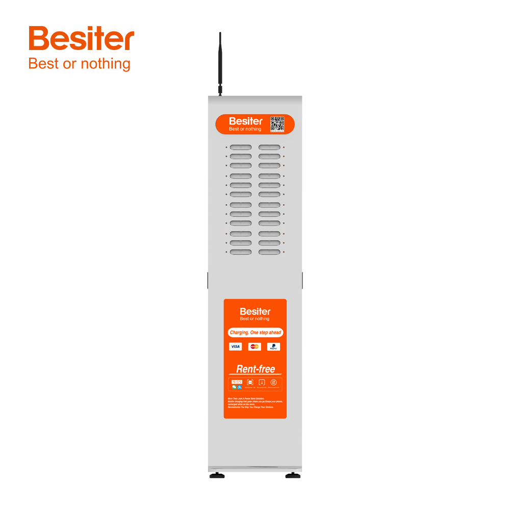 Besiter 24 Slots Sharing Power Bank Shared Power Bank Station Cell Phone Charging Station For Mobile Phone