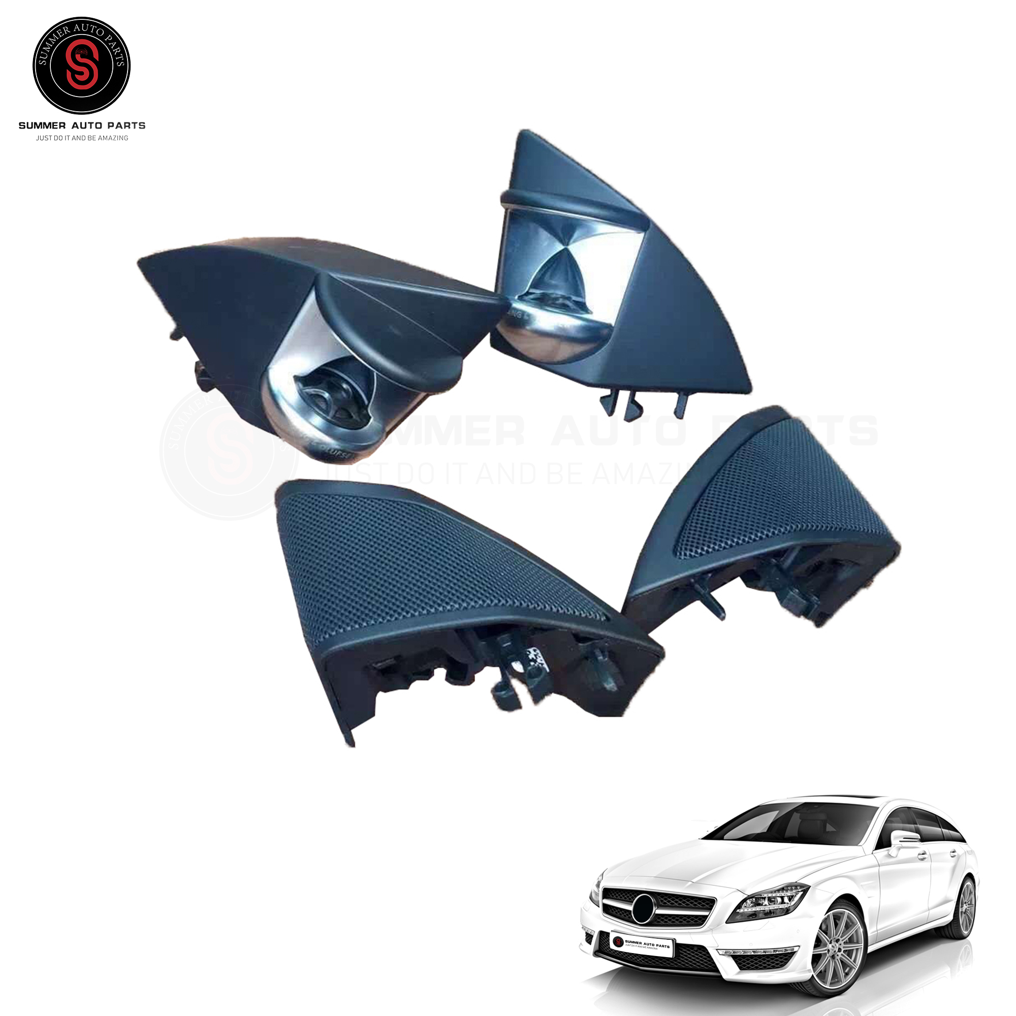 High Quality Car Accessories Car Speakers Car Audio Tweeter Ambient Decorative Light B&amp;o For Mercedes Benz Cls W218 