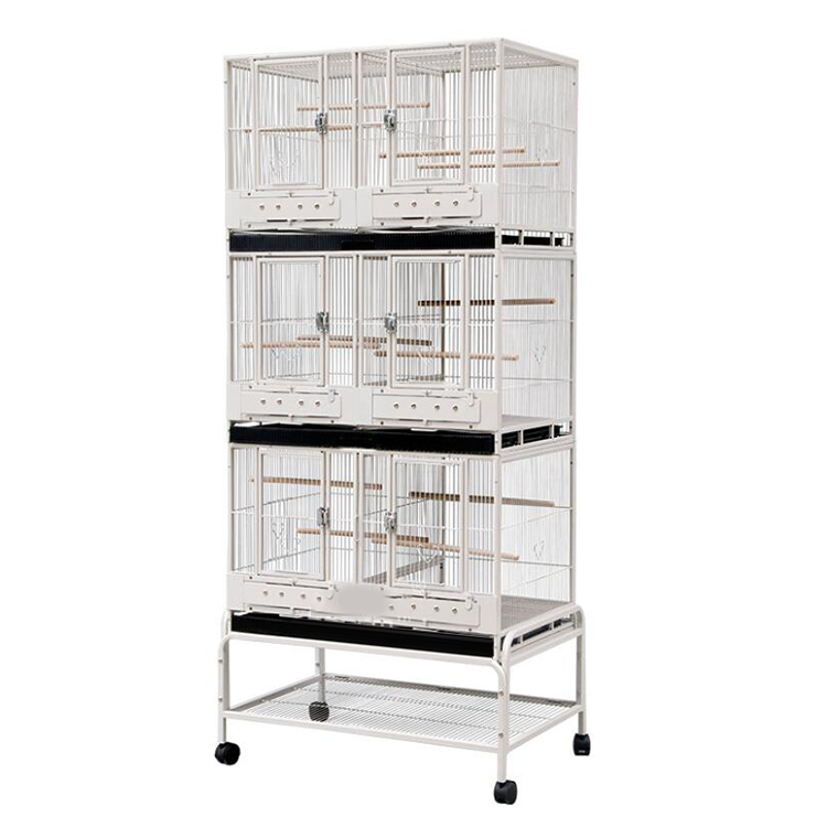 Foshan Hot Selling 3 Layer Style Large Breeding Birds With Canary Parrot Cages 