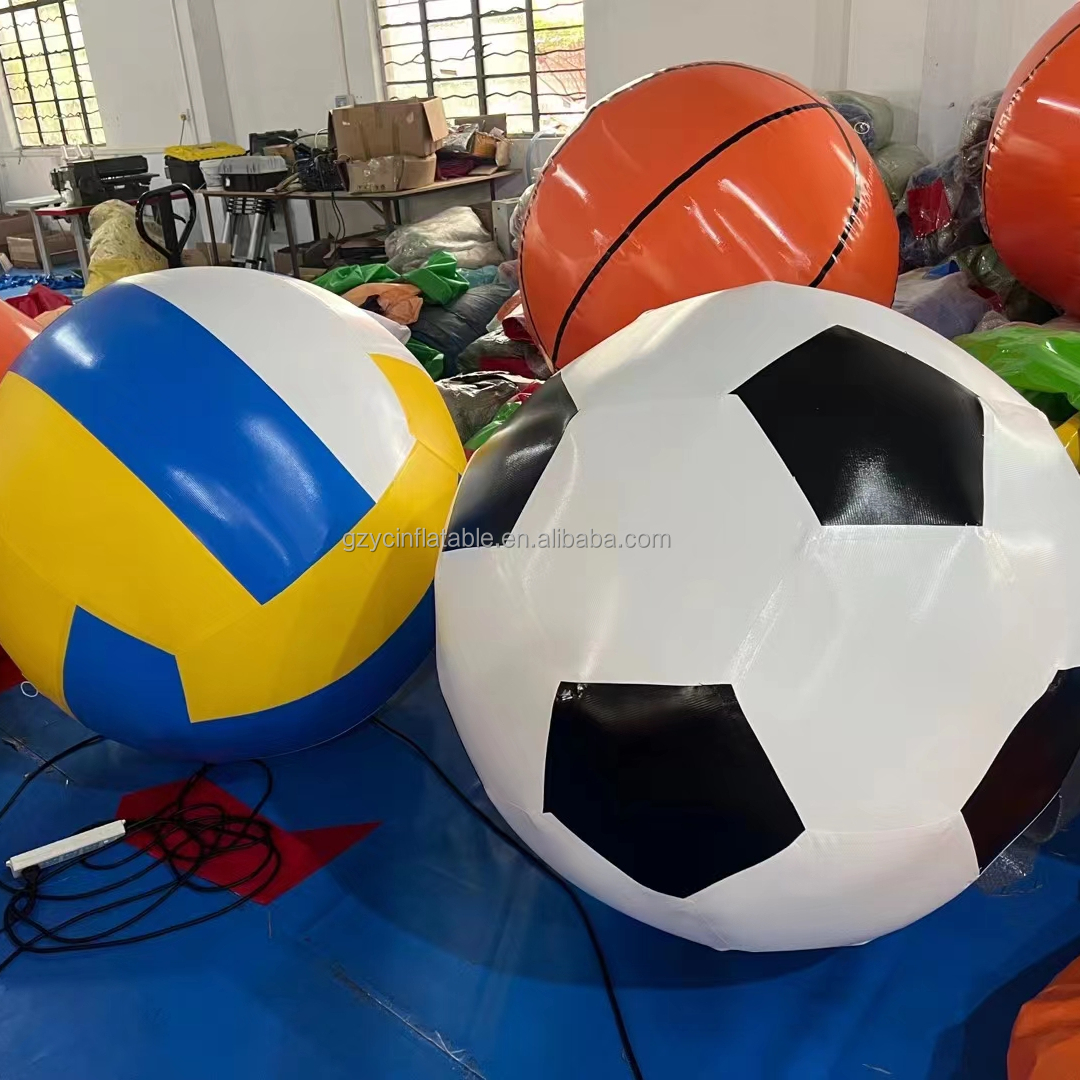 Wholesale giant pvc beach inflatable tennis ball for advertising