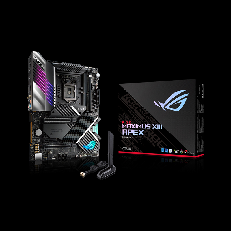 PC Motherboard For ASUS For ASUS ROG MAXIMUS XIII APEX PCIe 4.0 Quad M.2, And USB 3.2 Gen 2x2 Front-panel Computer Motherboard