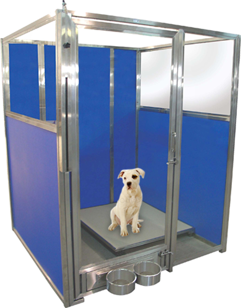 Veterinary Duty Modular Dog Kennel Door With Rain Panel 3x4x6/3x3x6 Stainless Steel Outdoor House Pet Cage Dog Kennels 