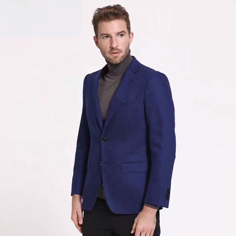 Custom Design Man Suit Slim Fit Mens Tuxedo Suits Blazer Jackets Coat Pant Men Business Suit 