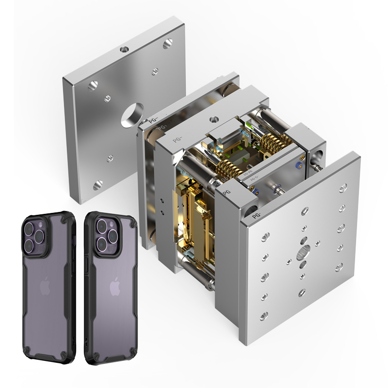 Shenzhen Factory Oem Injection Mold For High-quality Mobile Phone Case For Iphone 15 Pro Max Back Cover Mold Drawing Design 