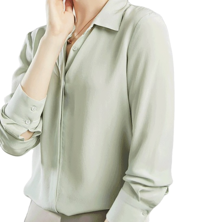 OEM silk shirt women's clothing manufacturer