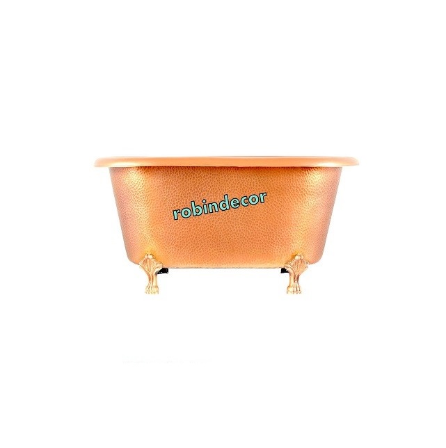 Superior Quality Highly Durable Pure Copper Bathtub For Bathroom Accessories Available At Bulk Price From India