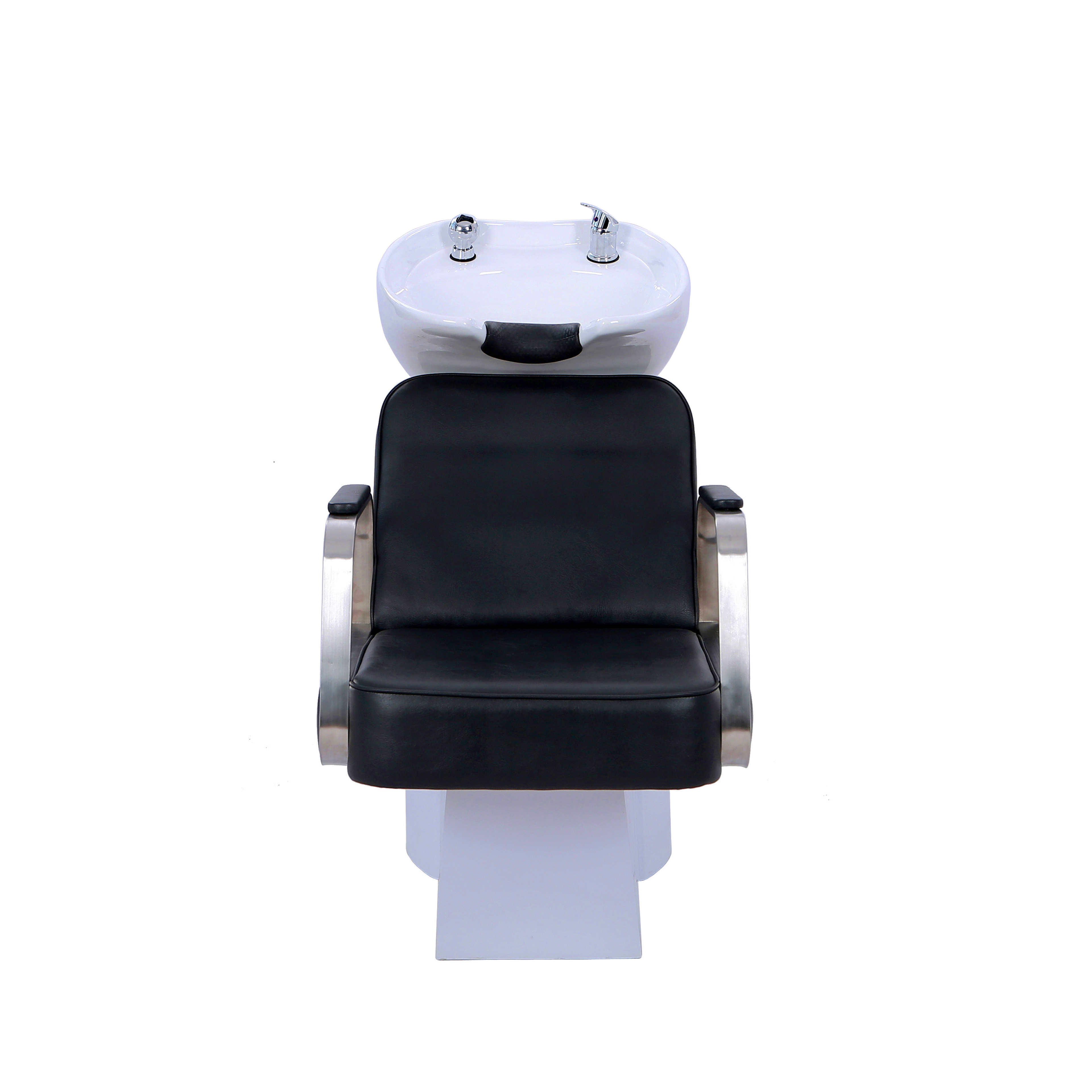 Classic High Class Synthetic Armrest Shampoo Chair For Hair Beauty Salon 