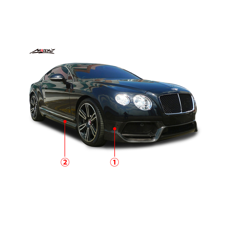 2012-2015 Continental Gt Vt Style Body Kits For Bentley Continental 