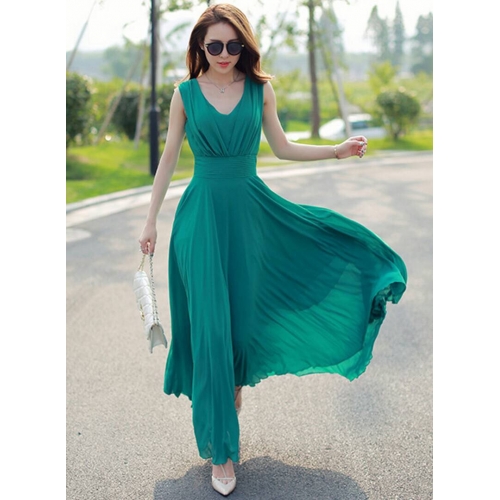 Women Fashion Korean Girls Stylish Dresses For Party Wear Designer High Quality Maxi Dress 