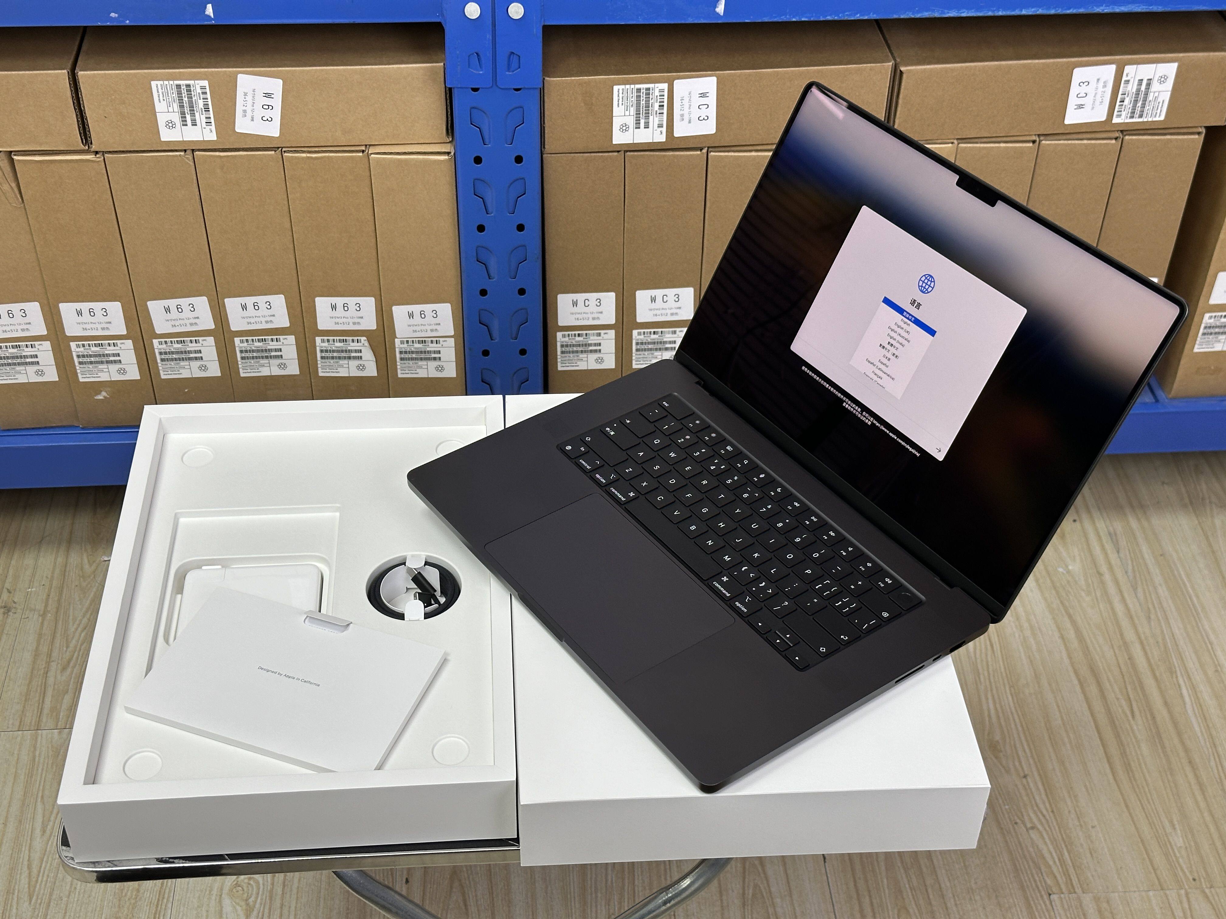 US version of MacBook laptop with fast shipping 14inch M3 Max 64GB 2TB laptop, also available in M2 M3 Pro Air 13inch 8G 36G 256G 2TB options